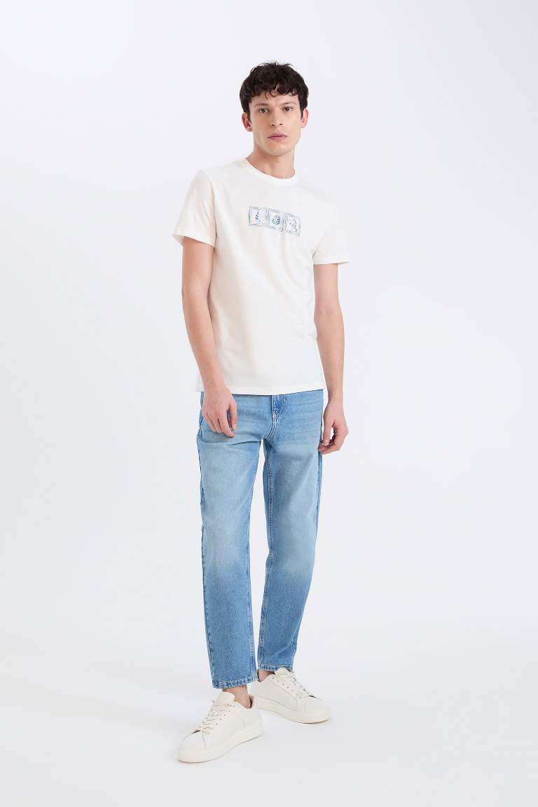 Pantalon Jean slim Style des années 90