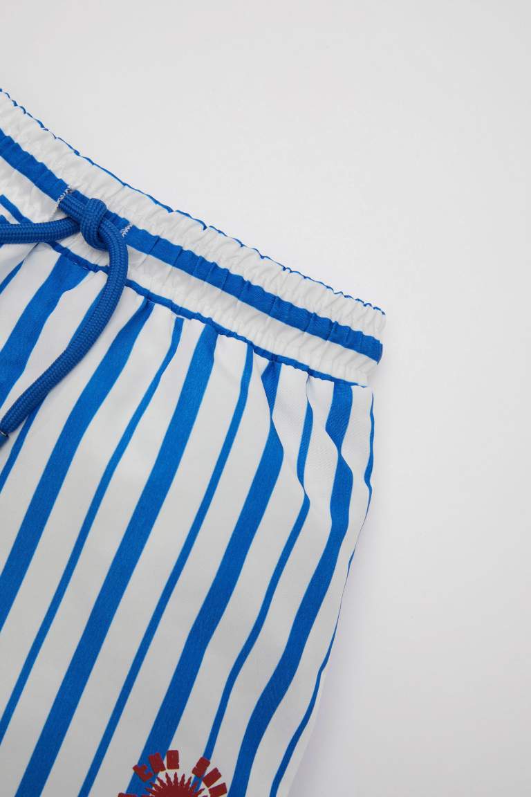 Baby Boy Striped Swim Shorts