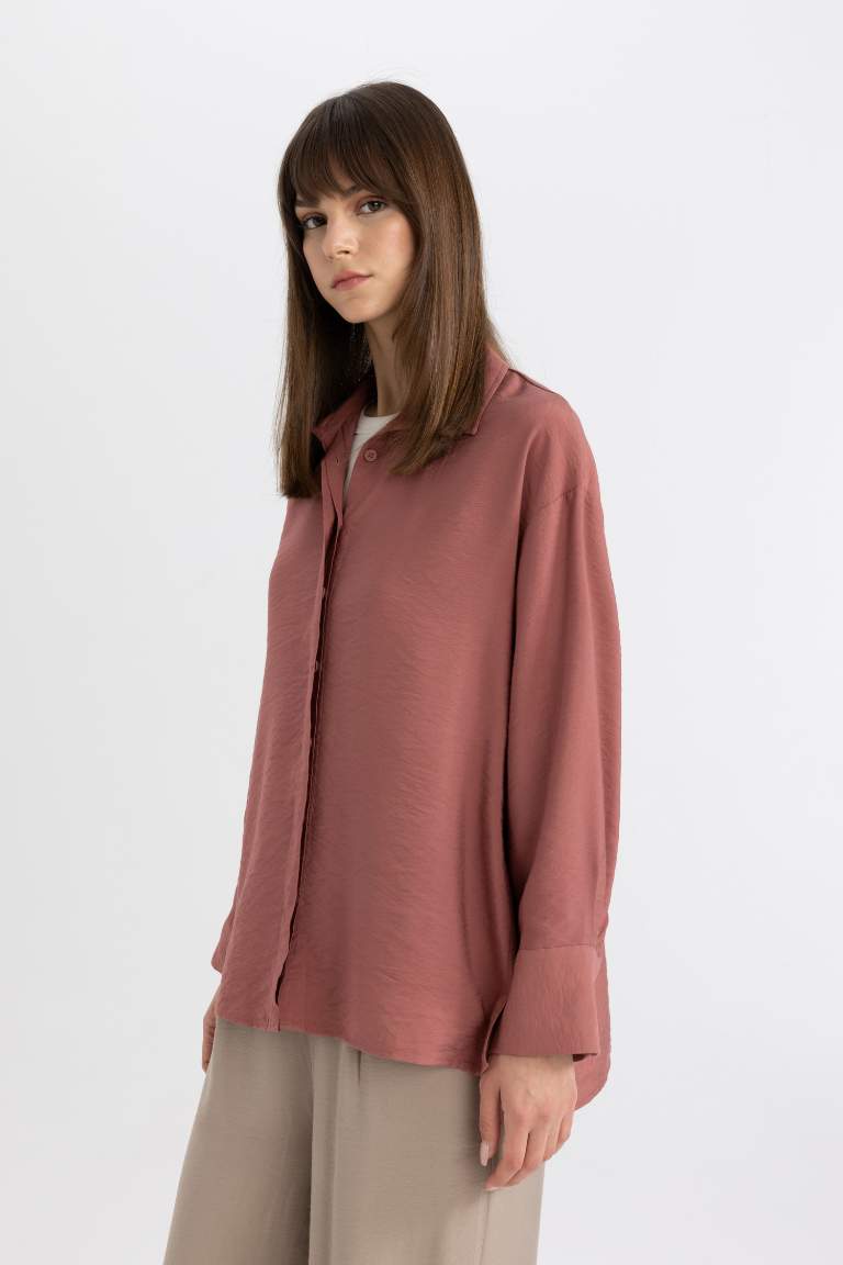 Relax Fit Long Sleeve Tunic