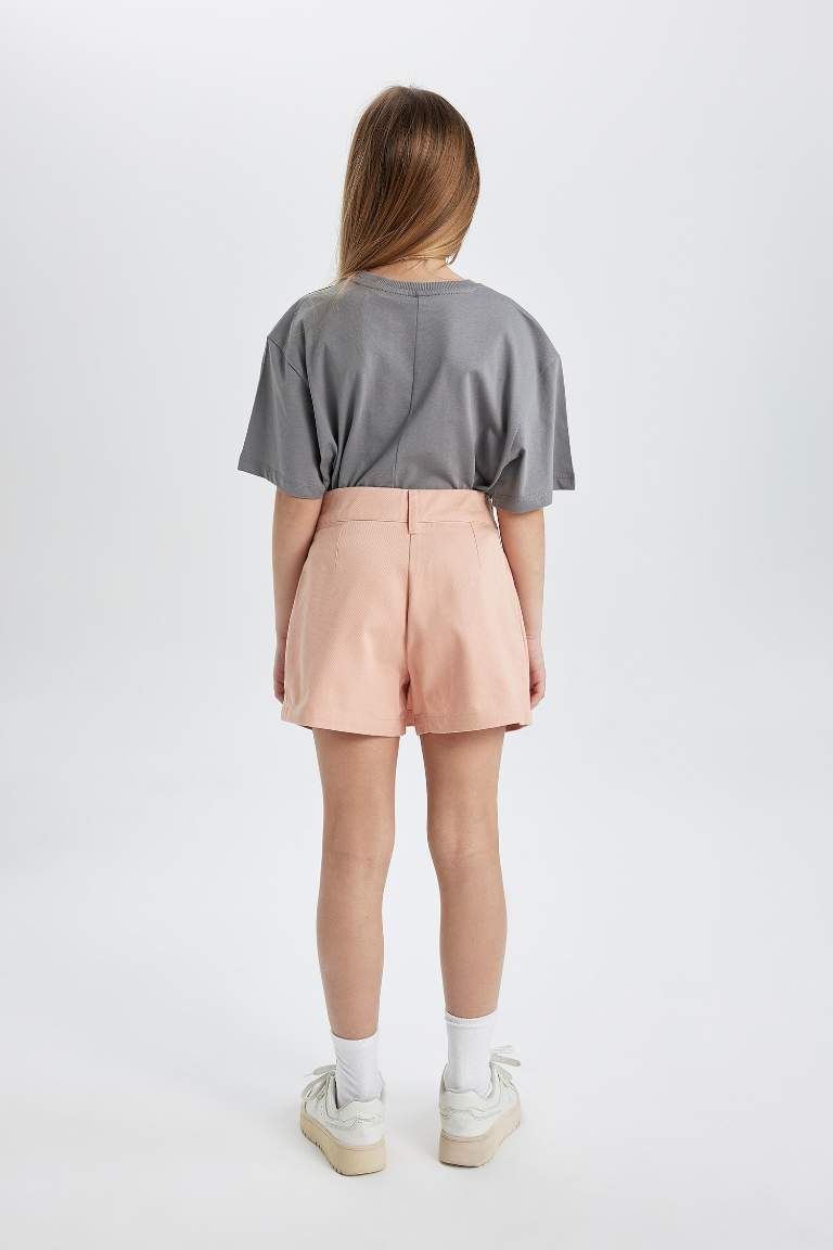 Girl Gabardine Regular Fit Skirt