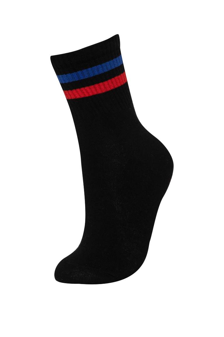 Mixed Color Man Man 5 Piece Short Socks 3071786 | DeFacto