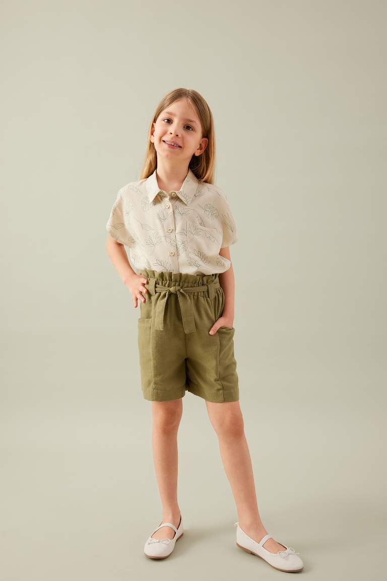 Girl Paperbag Shorts