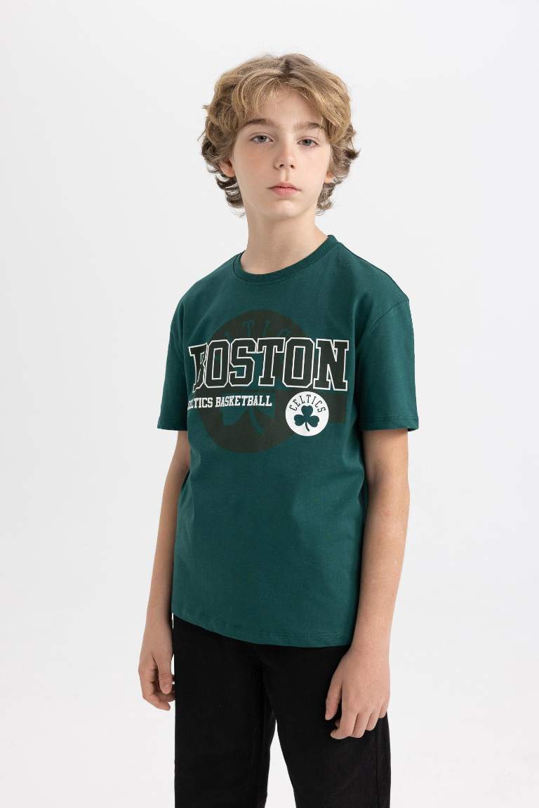 T-shirt à manches courtes NBA Boston Celtics pour garçons