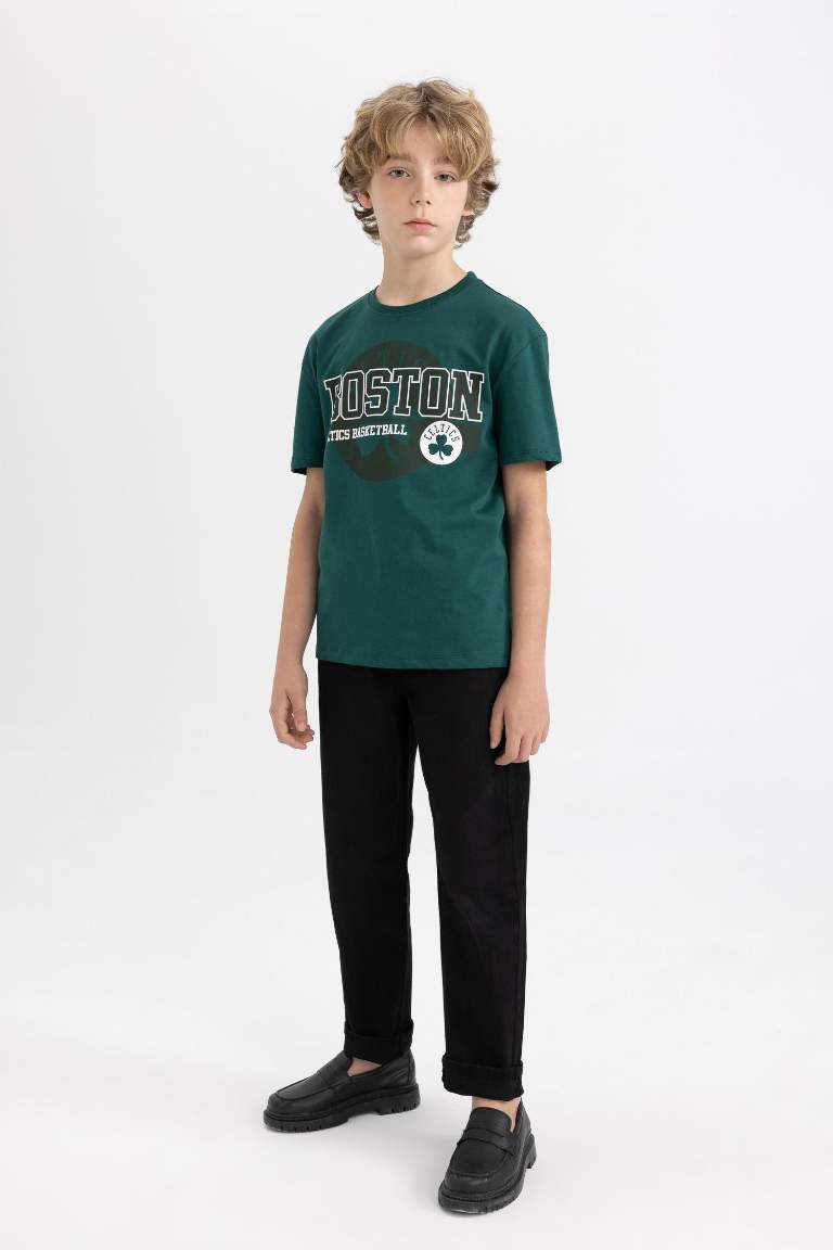 T-shirt à manches courtes NBA Boston Celtics pour garçons