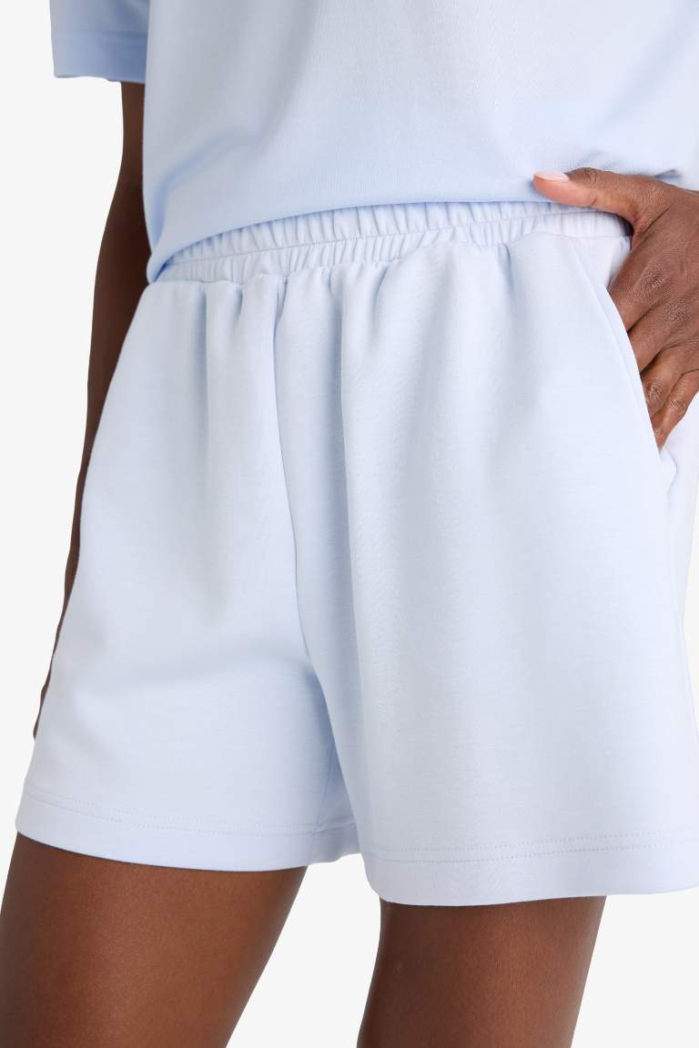 DeFactoFit Standart Fit Kısa Paça Modal Şort