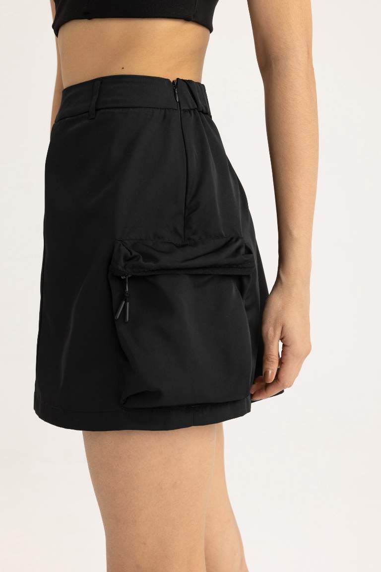 DeFactoFit Standard Fit Mini Skirt