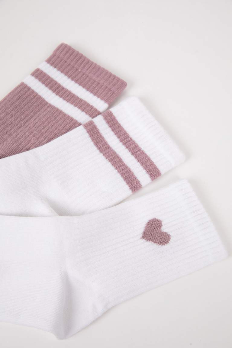 Chaussettes Coton pour Femme - 3 Paires