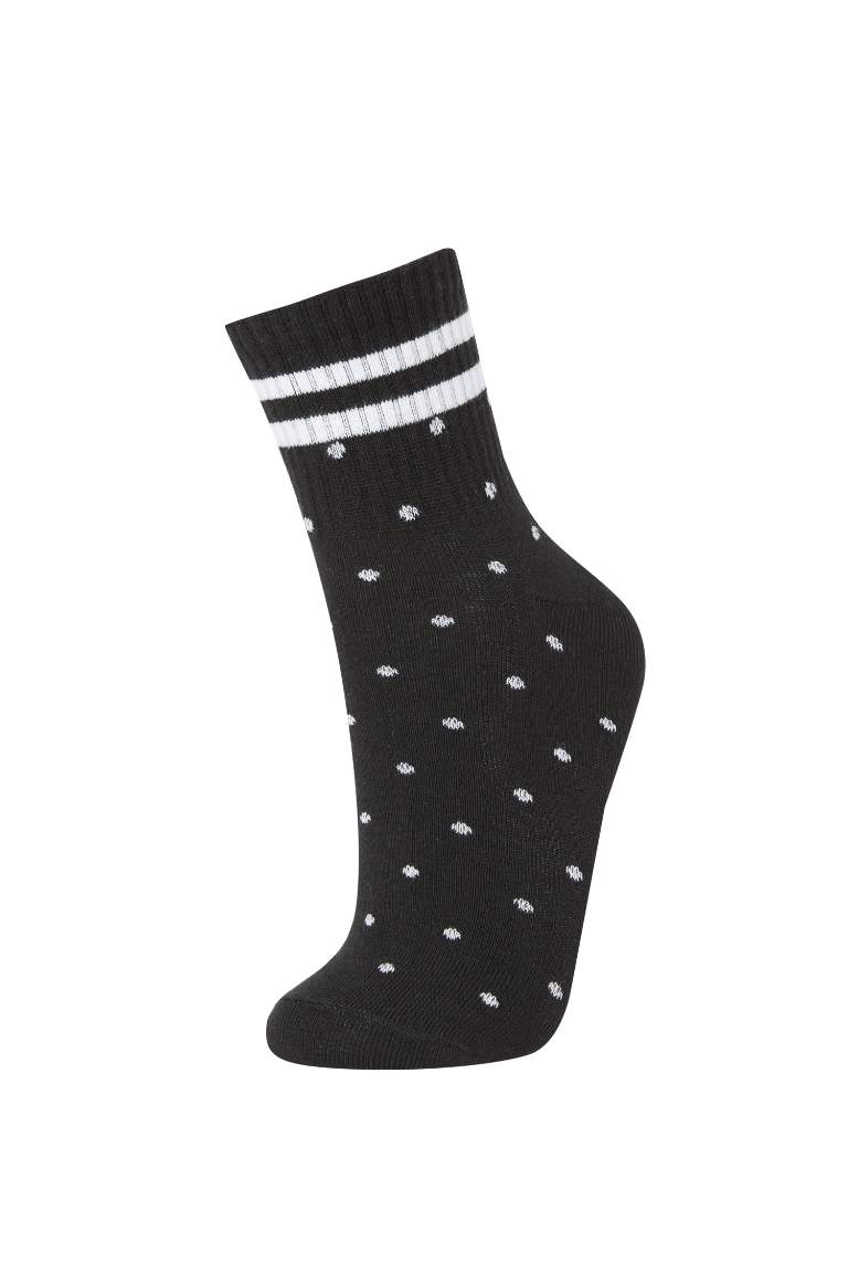 Chaussettes Coton pour Femme - 5 Paires