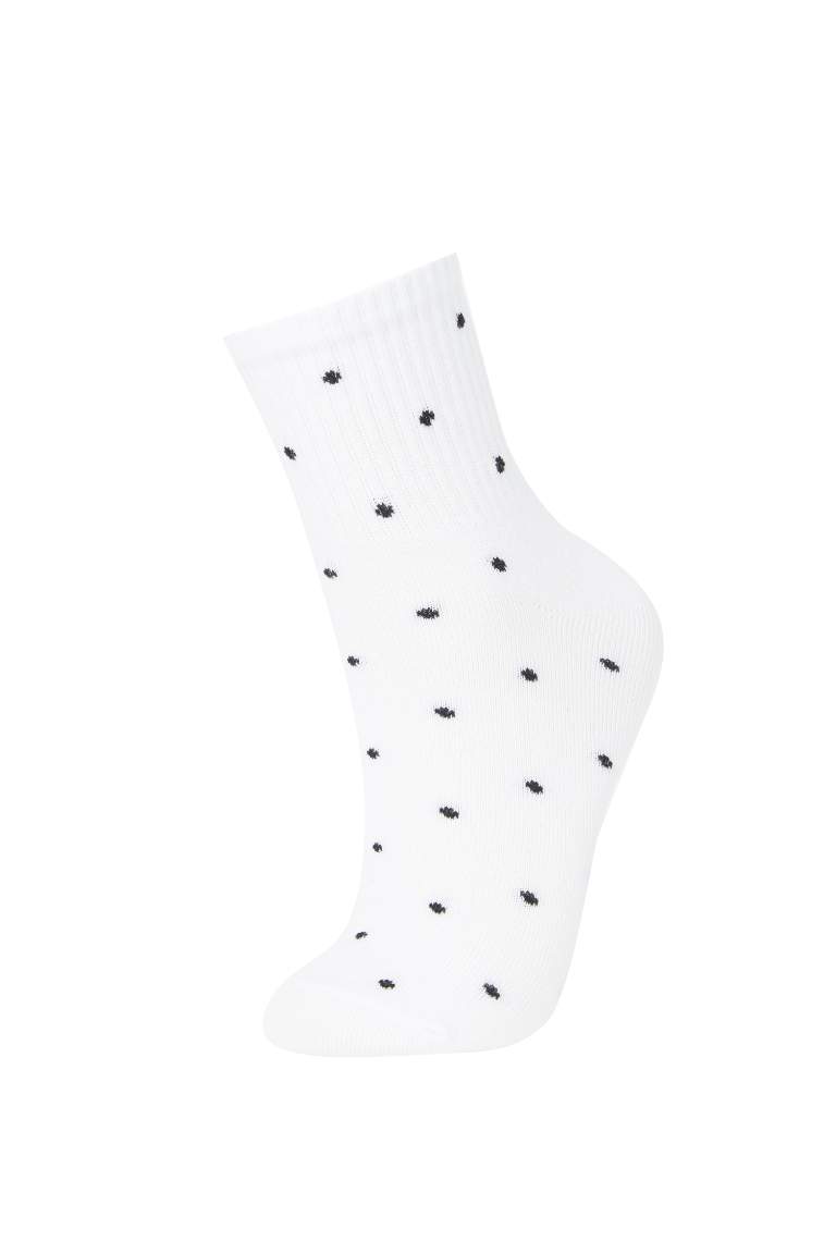 Chaussettes Coton pour Femme - 5 Paires