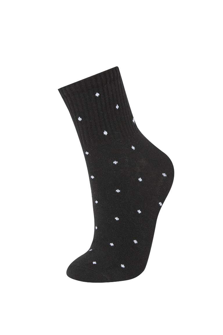 Chaussettes Coton pour Femme - 5 Paires