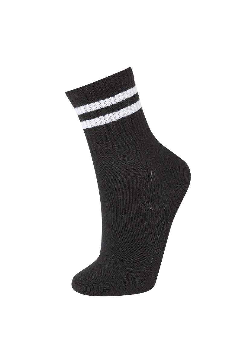 Chaussettes Coton pour Femme - 5 Paires