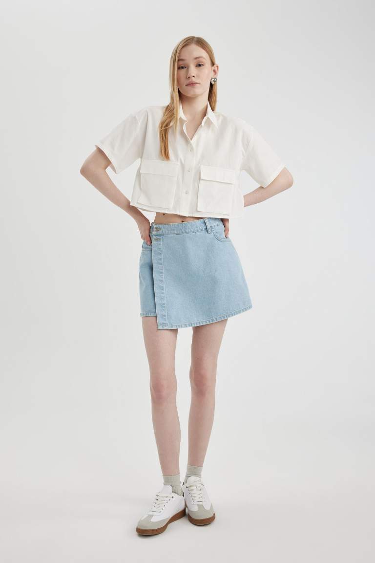 Oversize Fit Short Sleeve Shirt