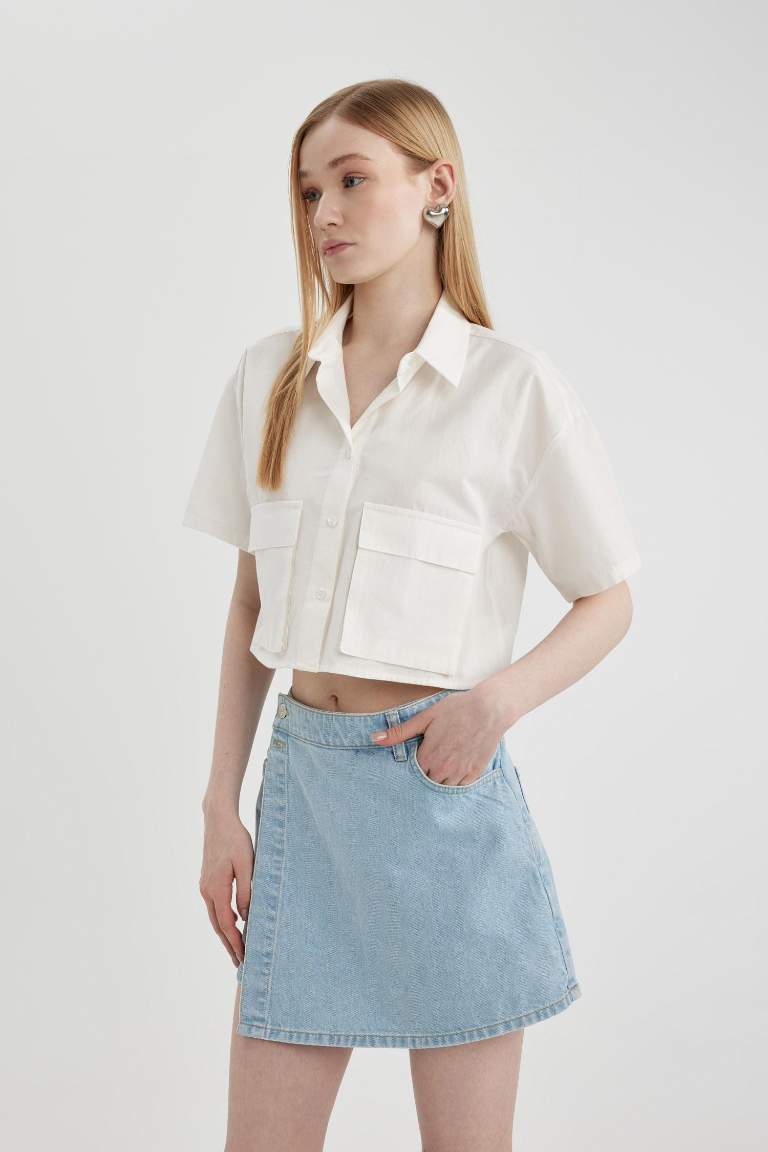 Oversize Fit Short Sleeve Shirt