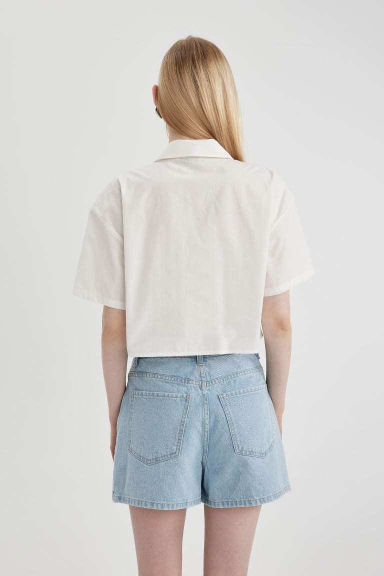 Oversize Fit Short Sleeve Shirt