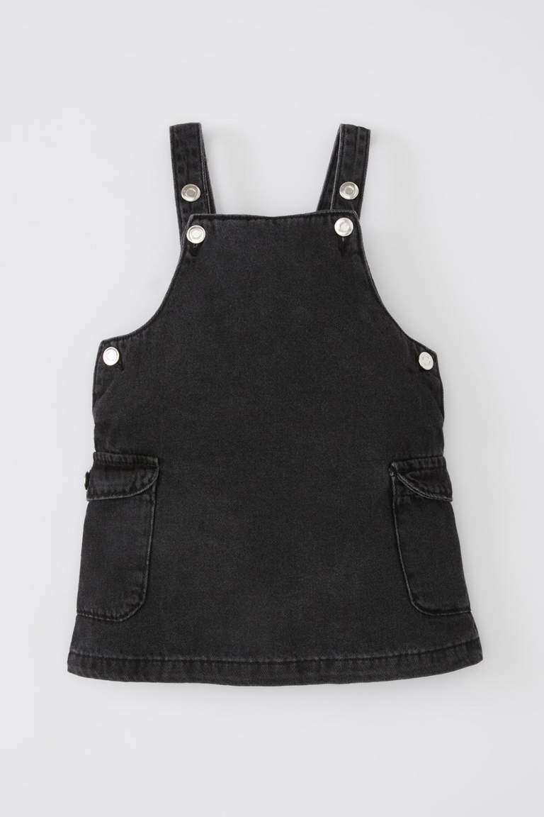 Baby Girl Strappy Jean Dress