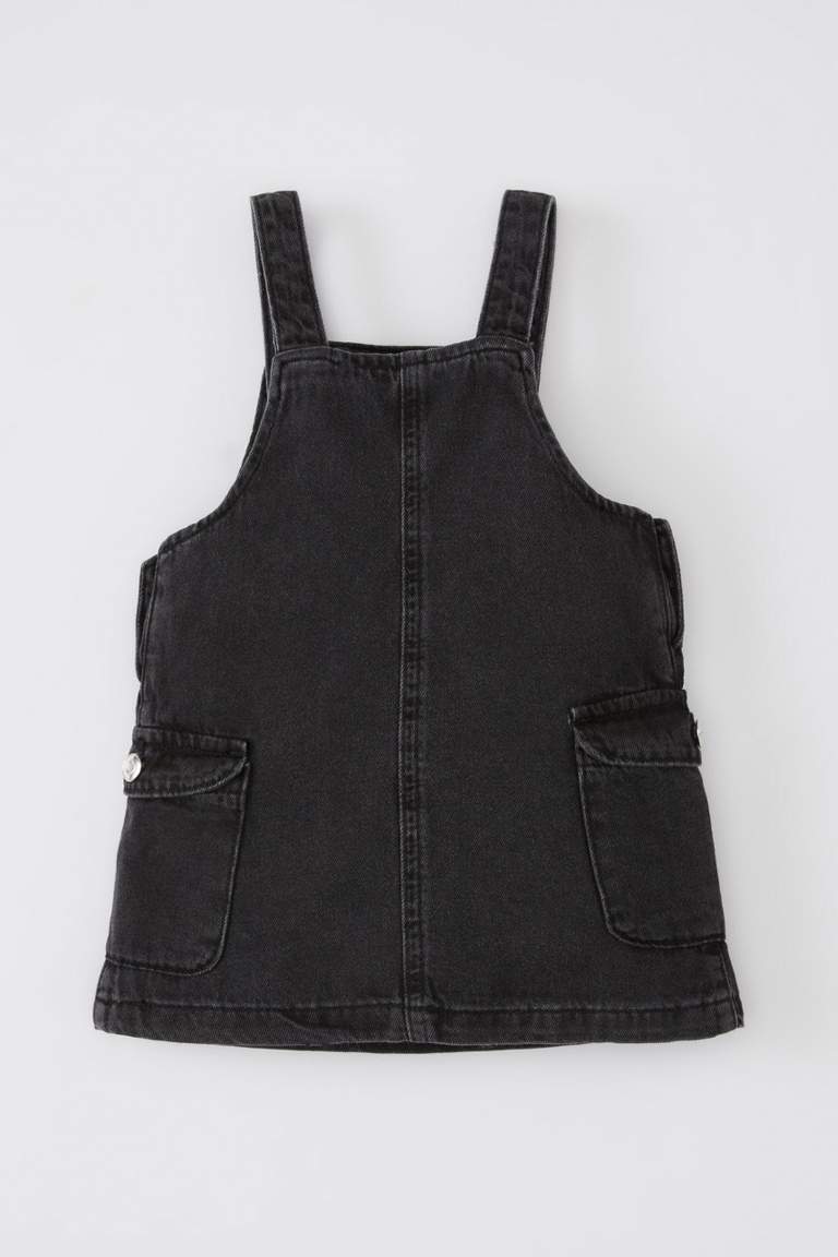 Baby Girl Strappy Jean Dress