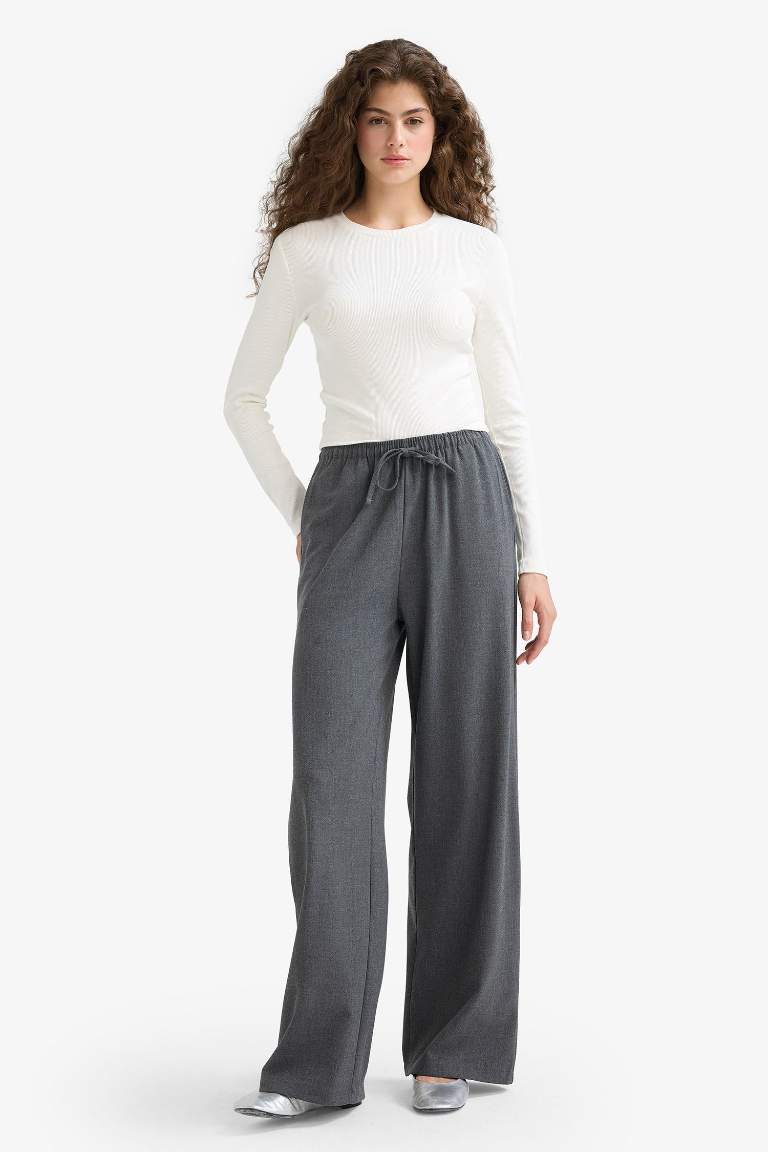Coool Wide Leg Normal Bel Pantolon