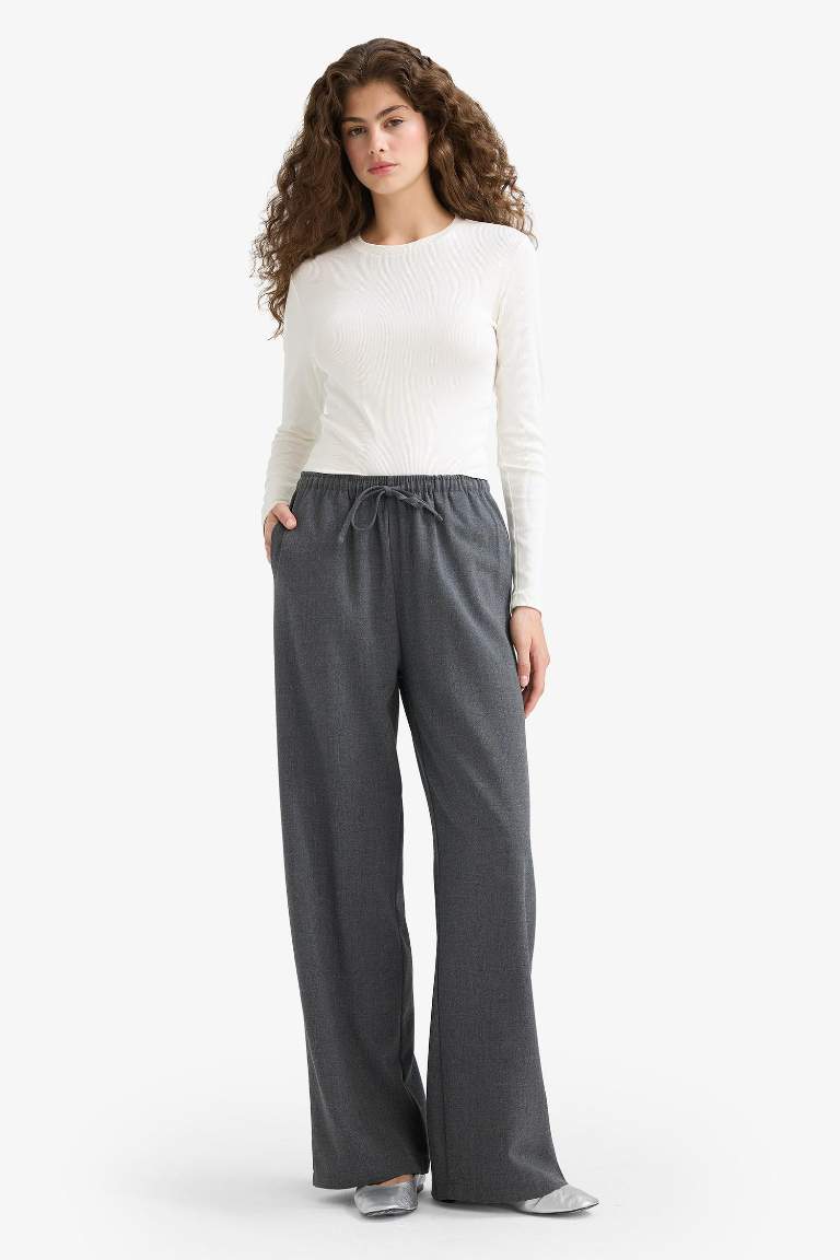 Coool Wide Leg Normal Bel Pantolon