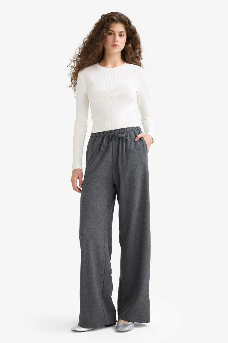 Coool Wide Leg Normal Bel Pantolon