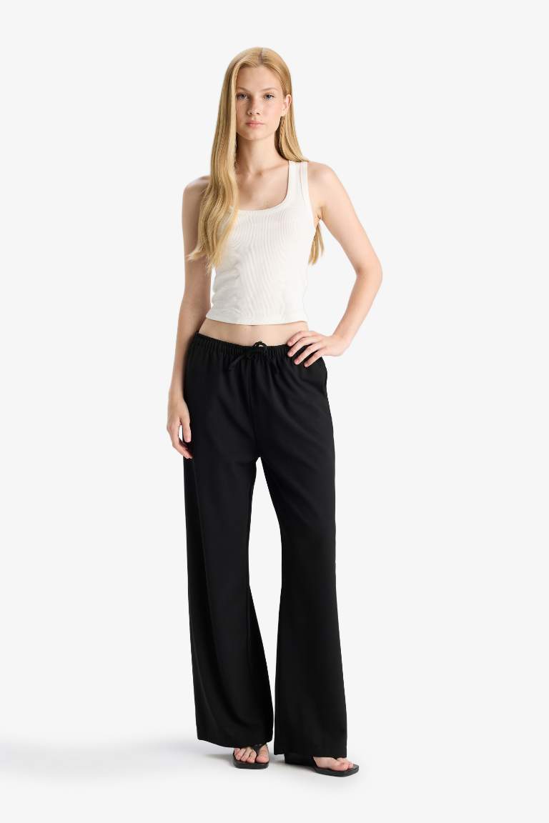 Coool Wide Leg Normal Bel Pantolon