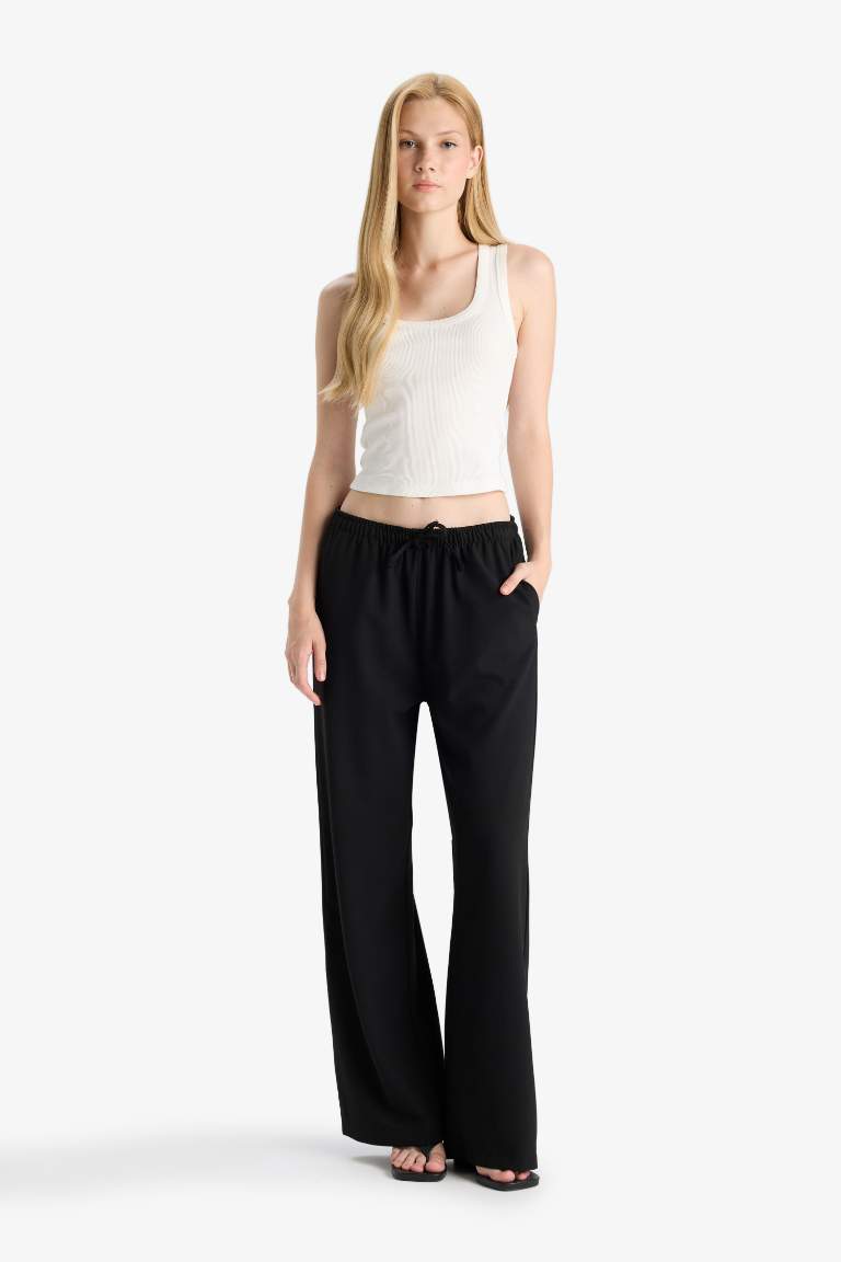 Coool Wide Leg Normal Bel Pantolon
