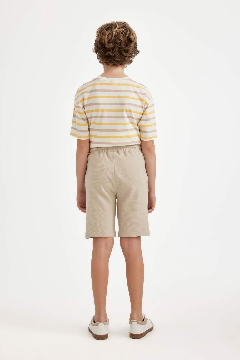 Boy Basic Bermuda Shorts