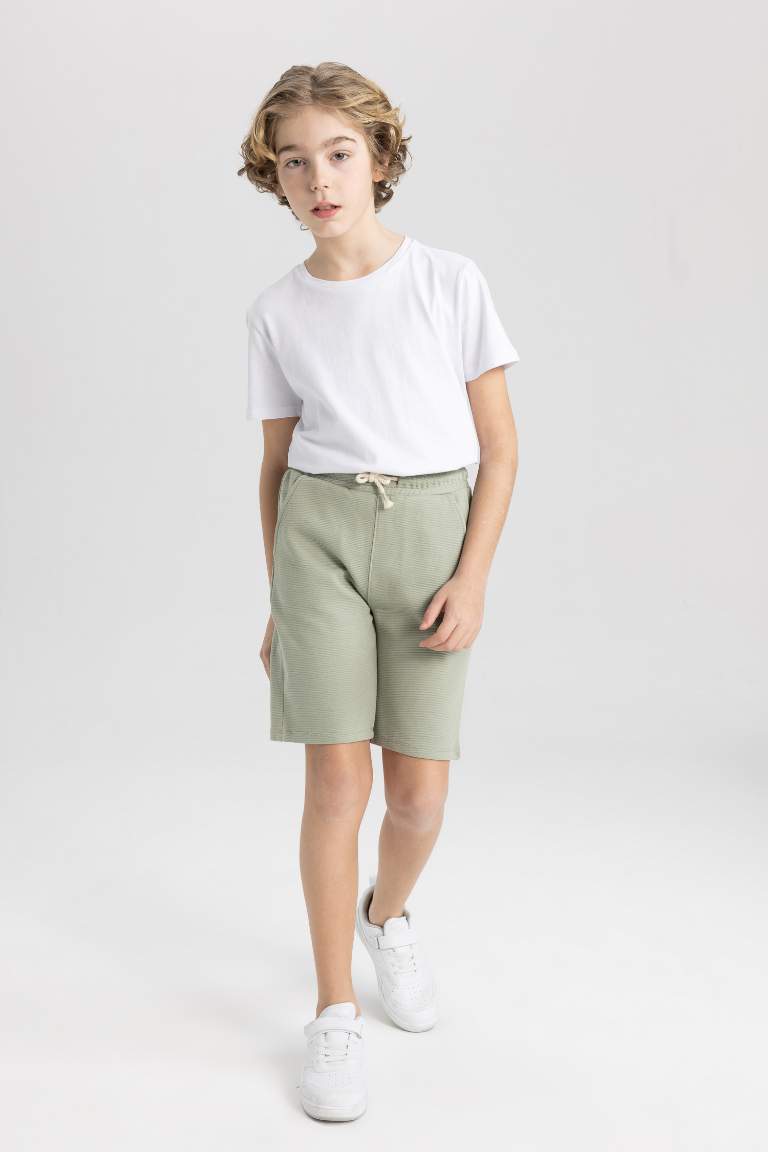 Boy Basic Bermuda Shorts