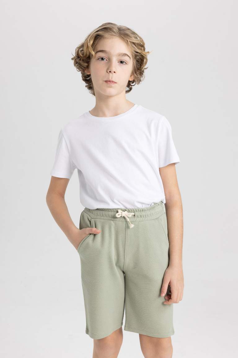 Boy Basic Bermuda Shorts