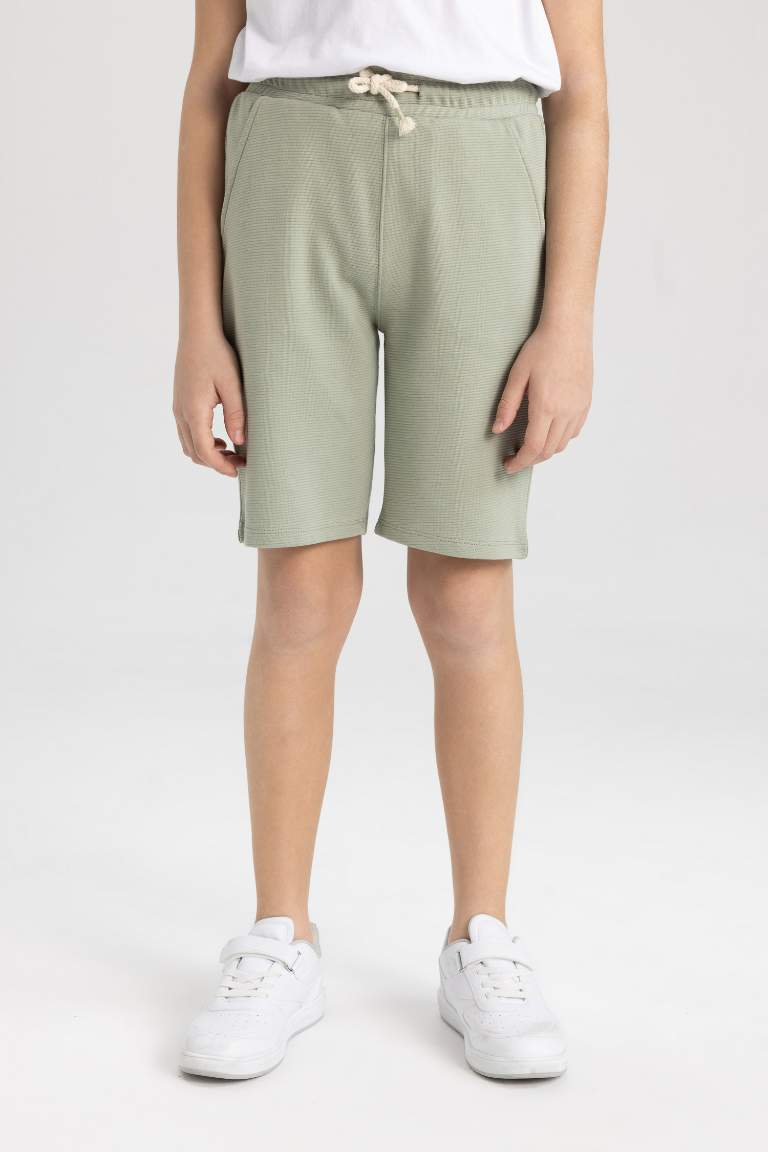 Boy Basic Bermuda Shorts