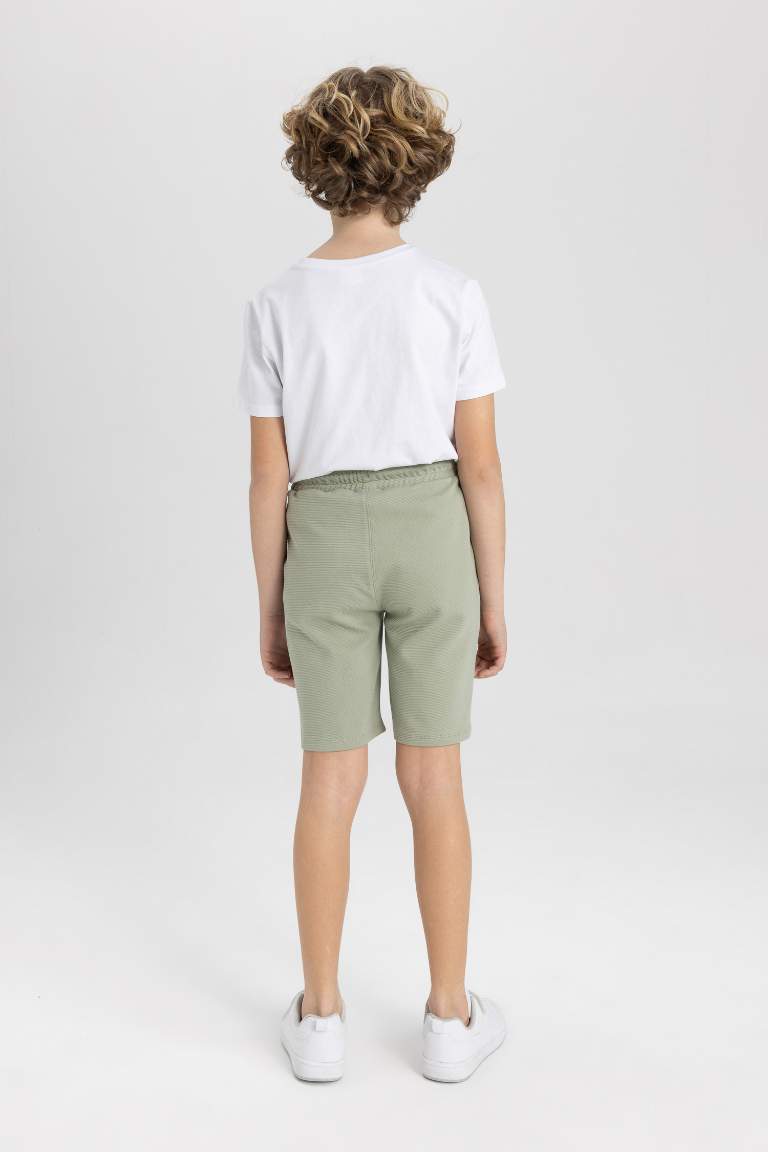 Boy Basic Bermuda Shorts