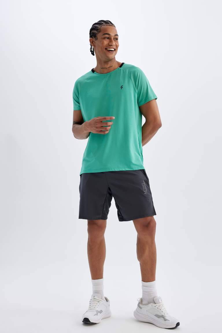 Anthracite MAN DeFactoFit Standard Fit Sports Woven Shorts 3103230 ...