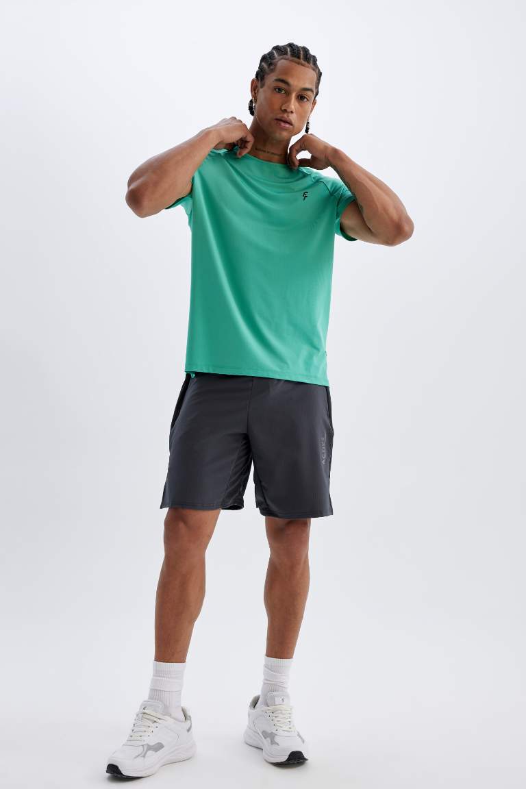 DeFactoFit Standard Fit Sports Woven Shorts