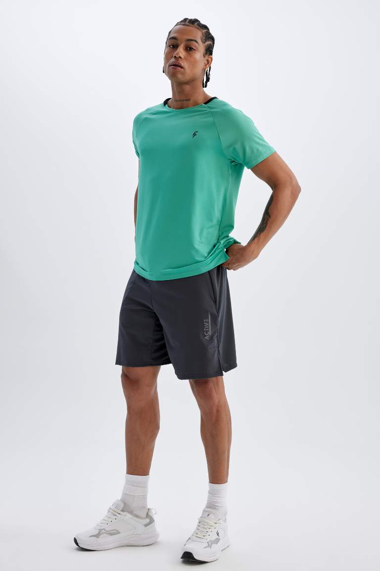 DeFactoFit Standard Fit Sports Woven Shorts