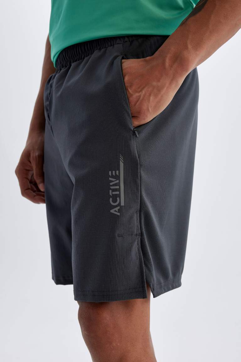 DeFactoFit Standard Fit Sports Woven Shorts