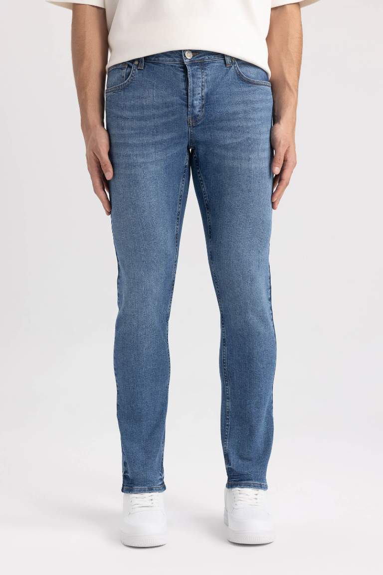 Jean Coupe slim à taille normale