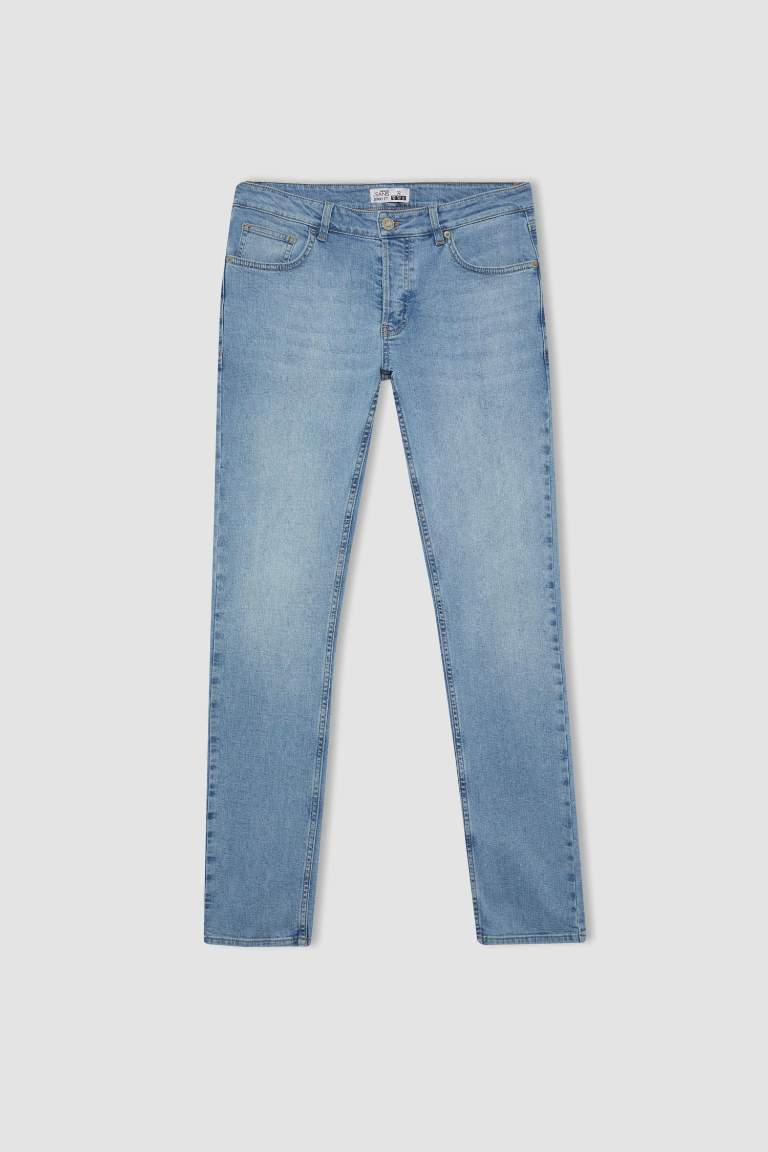 Jean Coupe slim à taille normale