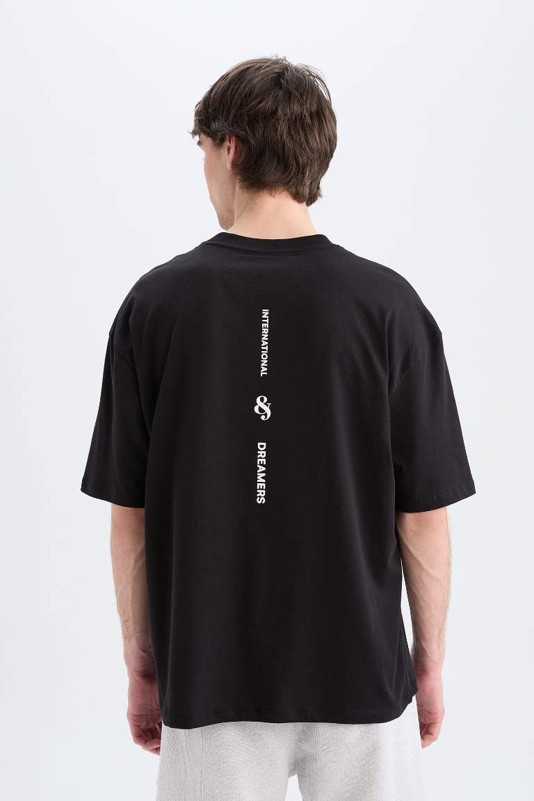 Oversize Fit Crew Neck T-Shirt