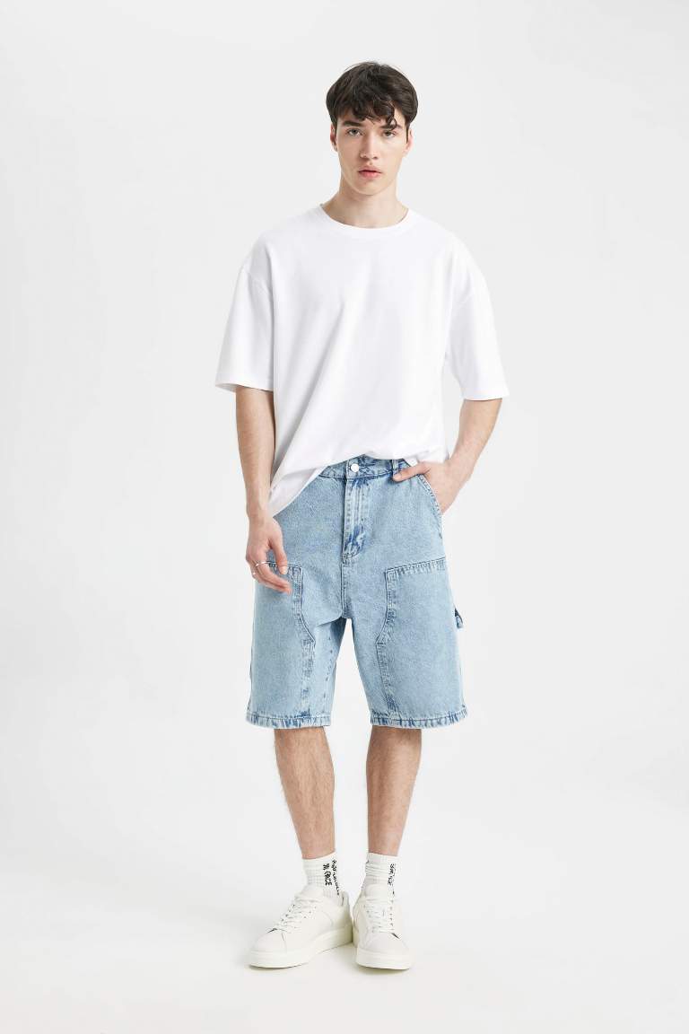 Carpenter Fit Jean Shorts