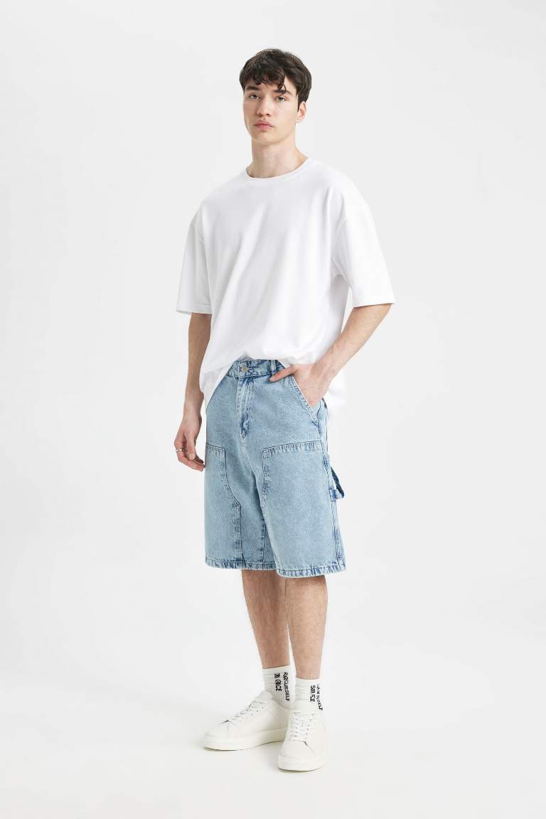 Carpenter Fit Jean Shorts