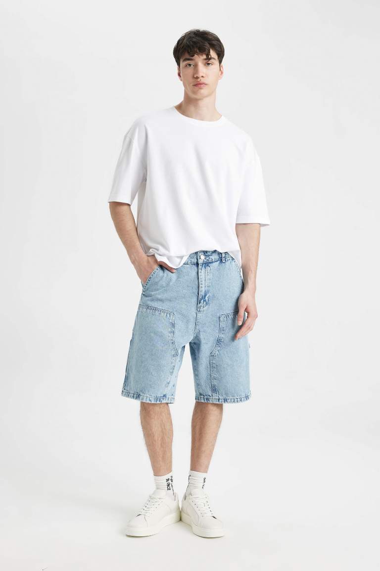 Carpenter Fit Jean Shorts