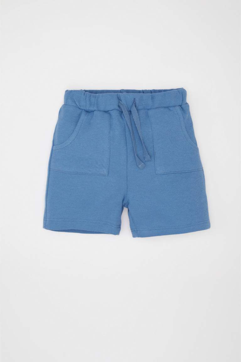 Baby Boy Pocket Waffle Shorts