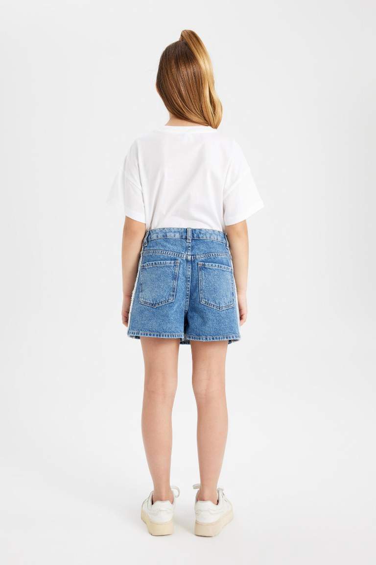 Jupe Short en Jean pour Fille