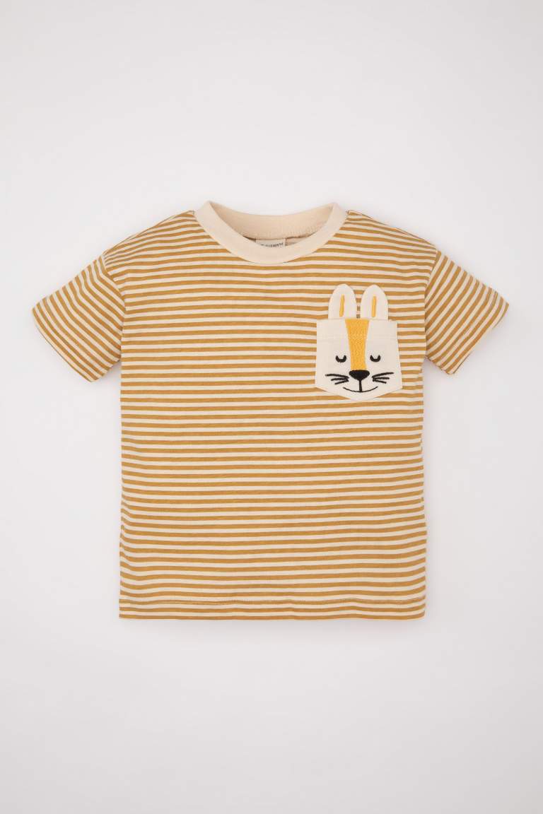 Baby Boy Striped Short Sleeve T-Shirt