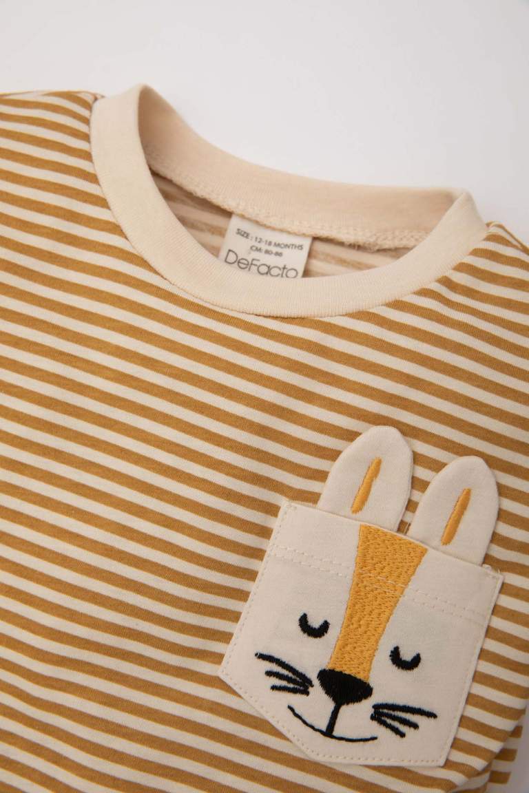 Baby Boy Striped Short Sleeve T-Shirt