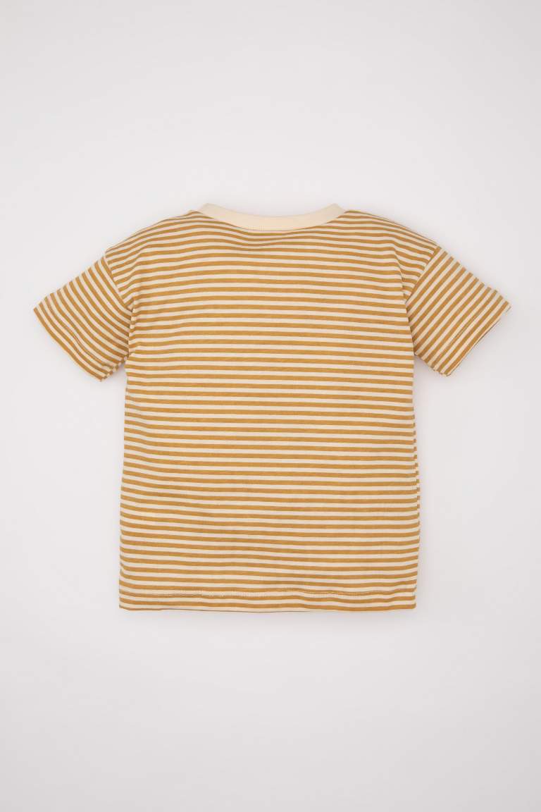 Baby Boy Striped Short Sleeve T-Shirt