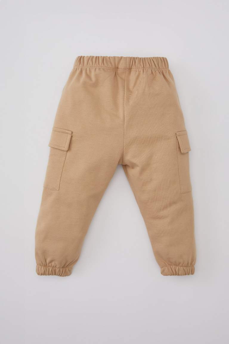 Baby Girl Cargo Pocket Sweatpants