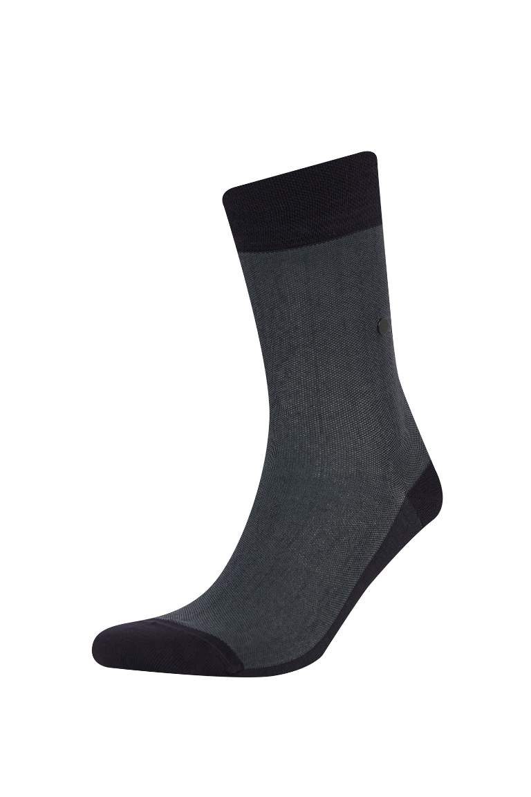 Man Seamless 2 Piece Bamboo Long Socks