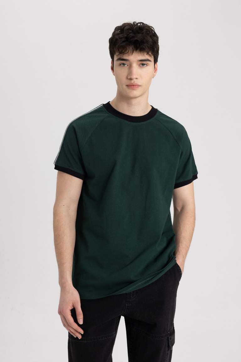 Regular Fit Crew Neck Short Sleeve T-Shirt