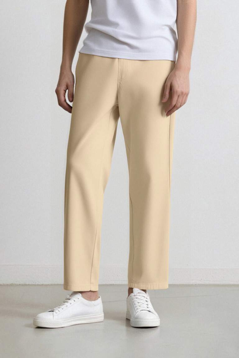 Bol Rahat Kesim Wide Leg Yazlık Keten Pantolon
