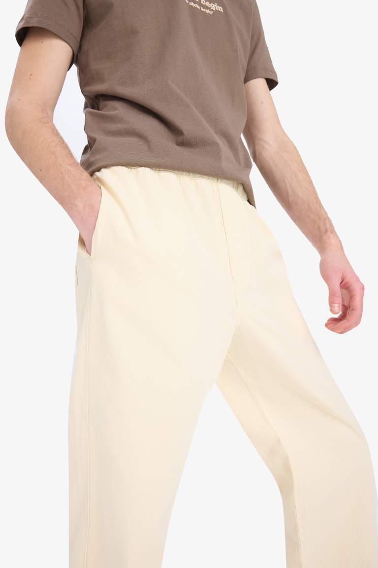 Loose Comfortable Fit Wide Leg Summer Linen Trousers